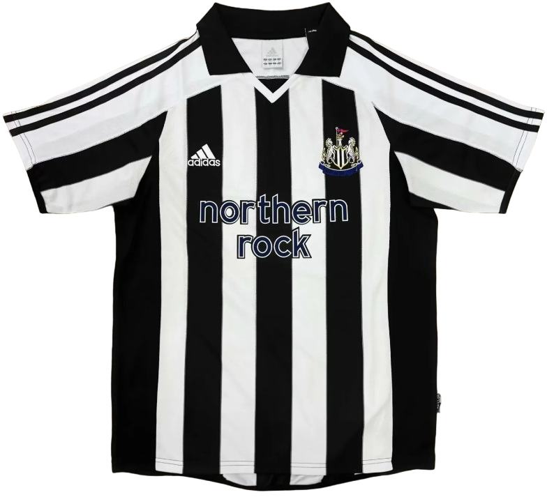 Camisa I Newcastle United 2003 2005 Adidas retro